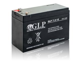 Bezúdržbový záložní akumulátor - baterie VRLA - AGM 7,2Ah / 12V (GLP 7.2-12)