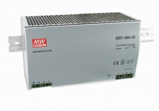 Mean Well DRT-480-24 Zdroj na DIN 480W 24V 3f (Mean Well DRT-480-24 Zdroj na DIN 480W 24V 3f)