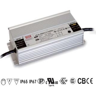 Mean Well HLG-480H-C1400B Stmívatelný proudový stm (Mean Well HLG-480H-C1400B Stmívatelný proudový stm)