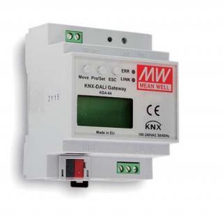 Mean Well KDA-64 Převodník z KNX na DALI (Mean Well KDA-64 Převodník z KNX na DALI)