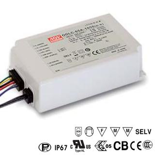 Mean Well ODLC-65-1050 Stmívatelný proudový zdroj (Mean Well ODLC-65-1050 Stmívatelný proudový zdroj)