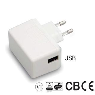 Mean Well SGA12E05-USB Síťový adaptér 12W 5V (Mean Well SGA12E05-USB Síťový adaptér 12W 5V)