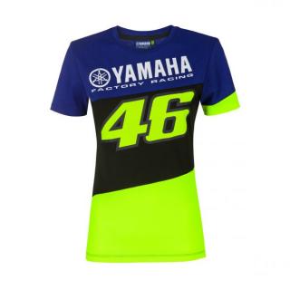 2020 Dámské tričko Valentino Rossi (Origilnální kolekce oblečení Yamaha Valentino Rossi 2020 - dámské tričko)