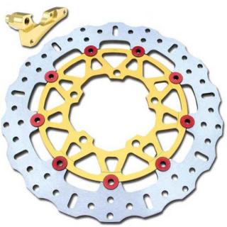 EBC SM6528C (EBC kotouč s držáky, konturovaný profil, průměr 320 mm pro Supermoto)