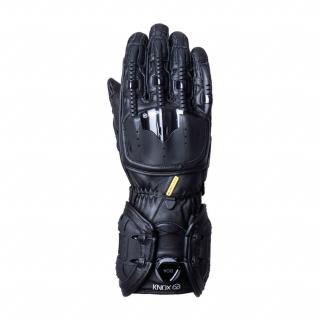 Knox Handroid IV černé (Sportovní rukavice na motocykl Knox Handroid IV, černé)