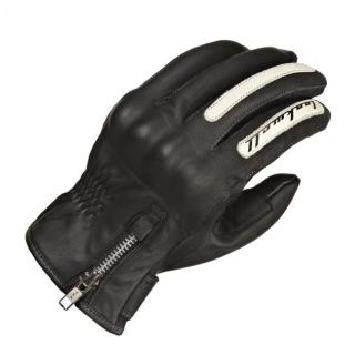 Lookwell - Indiana (Motocyklové kožené rukavice na zip s možností ovládání kapacitních displejů.)