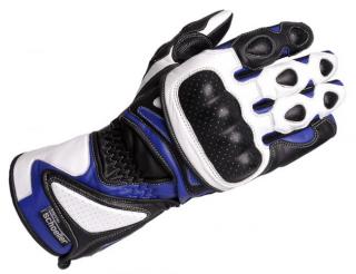 Lookwell Striker 2009 bílo-modré (Starší model kožených sportovních rukavic)