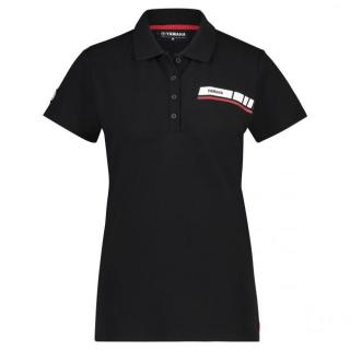 REVS 2019: dámské tričko Forbes černé (Origilnální kolekce oblečení Yamaha REVS 2019 - dámské tričko Forbes černé)
