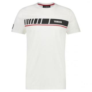 REVS 2019: pánské tričko Winton bílé (Origilnální kolekce oblečení Yamaha REVS 2019 - pánské tričko Winton bílé)