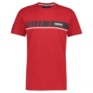REVS 2019: pánské tričko Winton červené (Origilnální kolekce oblečení Yamaha REVS 2019 - pánské tričko Winton červené)