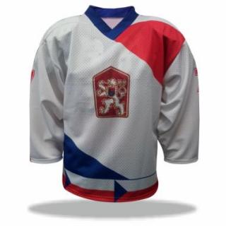 Hokejový dres ČSSR 1986 – bílý Velikost: L, Barva: Bílá