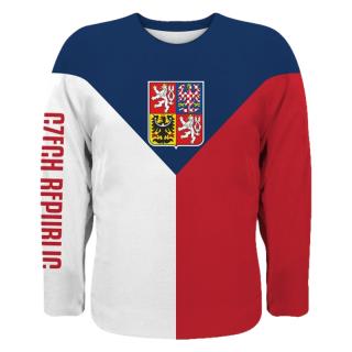 Hokejový fan dres CZECH REPUBLIC Velikost: XL, Barva: Trikolora