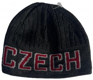 Kulich CZECH REPUBLIC – černý, červená písmena