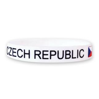 Silikonový náramek CZECH REPUBLIC