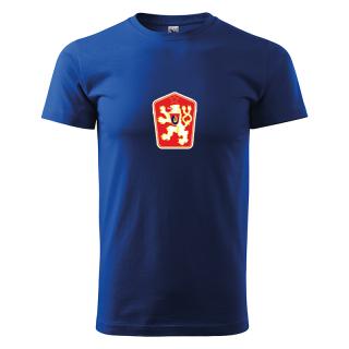 Tričko ČSSR s potiskem – pánské, modré Velikost: XL, Barva: Modrá