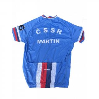 VÝPRODEJ - nevyzvednutá zakázka Cyklistický dres MARTIN Velikost: L, Barva: Trikolora