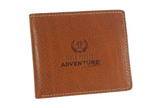 Pánská kožená peněženka Paolo Peruzzi Adventure hnědá (701-PP)