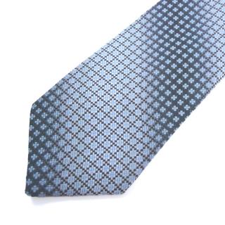 Pánská kravata modrá se vzorkem (J017)