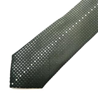 Pánská kravata šedá se vzorkem (J118)