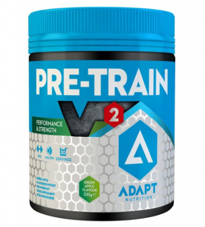 Adapt Nutrition Pre-Train V2 330g Balení: 375g, Příchuť: Modrá malina