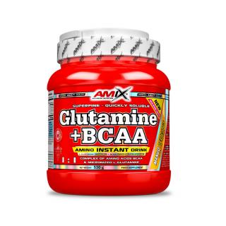Amix™ Glutamine + BCAA Powder Balení: 530g, Příchuť: Citron/limetka