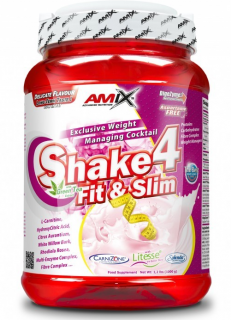 Amix Nutrition Shake 4 Fit&Slim Balení: 500g, Příchuť: Banán