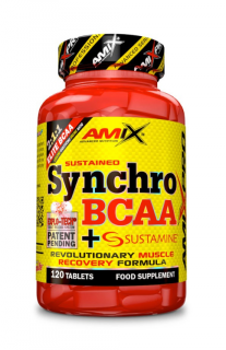 AMIX SYNCHRO BCAA + SUSTAMINE® Balení: 120 tablet