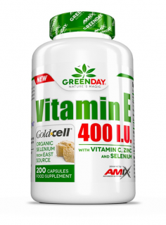 Amix VITAMIN E 400 I.U. LIFE+ Balení: 200 kapslí