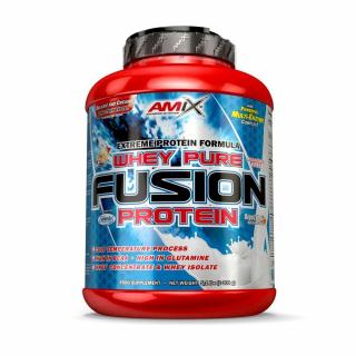 Amix Whey Pure FUSION 75 % Balení: 1000g, Příchuť: Jahoda