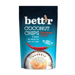 Bett’r Coconut Chips Balení: 70g, Příchuť: Chilli