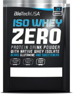 BioTech USA ISO Whey ZERO Native Balení: 25g, Příchuť: Banán