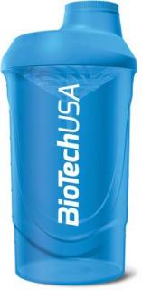 BioTech USA shaker Wave Barva: Modrá, Objem: 600 ml