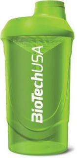 BioTech USA shaker Wave Barva: Zelená, Objem: 600 ml