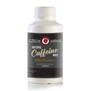 CZECH VIRUS NATURAL CAFFEINE MAX Balení: 100 kapslí