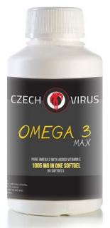 CZECH VIRUS OMEGA 3 MAX Balení: 90 kapslí