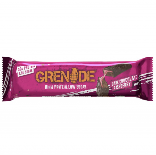 Grenade Carb Killa Protein Bar 60 g Příchuť: Dark Chocolate Raspberry (tmavá čokoláda/malina)