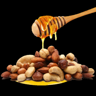 LifeLike pečené ořechy v medu 200g