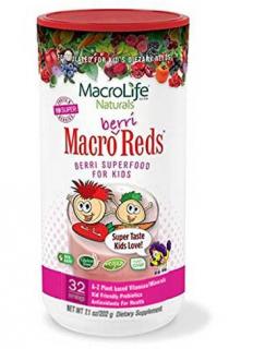 MACROLIFE For KIDS! Macro Berri Reds Balení: 202g (32 porcí)