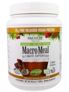 MacroLife MacroMeal Vegan Chocolate Balení: 1260g, Příchuť: Čokoláda
