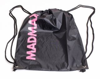 MADMAX GYMSACK MFA276 Objem: černá/růžová, Velikost: 50 cm x 40 cm