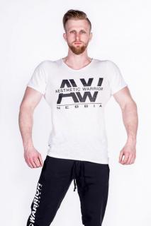 Nebbia pánské tričko AW 127 Objem: Bílá, Velikost: XL