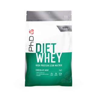 PhD Nutrition Diet Whey Balení: 1000g, Příchuť: Čokoláda/máta