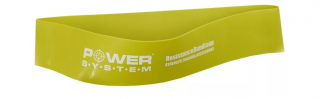 Power System posilovací guma Flex loop Objem: Zelená, Velikost: střední zátěž (60 x 5 x 1,2 cm)