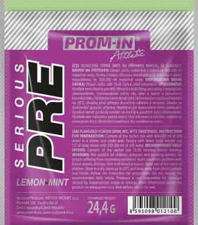 Prom-in Serious Pre Balení: 24,4 g, Příchuť: Citron/máta