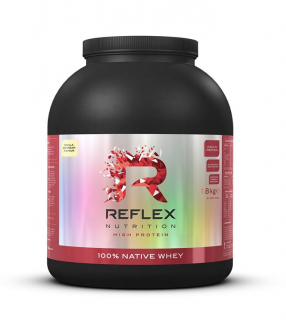 Reflex Nutrition 100% Native Whey 1,8kg Balení: 1800g, Příchuť: Vanilla (vanilka)