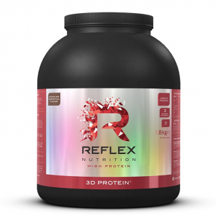 Reflex Nutrition 3D Protein 1,8kg Balení: 1800g, Příchuť: Chocolate