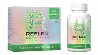 Reflex nutrition Nexgen PRO Multivitamin 90 kapslí + Omega 3 90 kapslí ZDARMA Balení: 90 kapslí + 90 kapslí zdarma