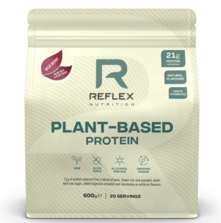 Reflex Plant Bassed Protein 600g Balení: 600g, Příchuť: Vanilla