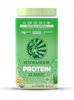 Sunwarrior Classic Raw Protein Bio Balení: 750g, Příchuť: Natural