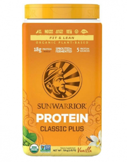 Sunwarrior Protein Classic Plus Bio Balení: 750g, Příchuť: Vanilka